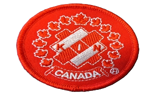 KIN Canada Embroidered Crest Patch (2.5")
