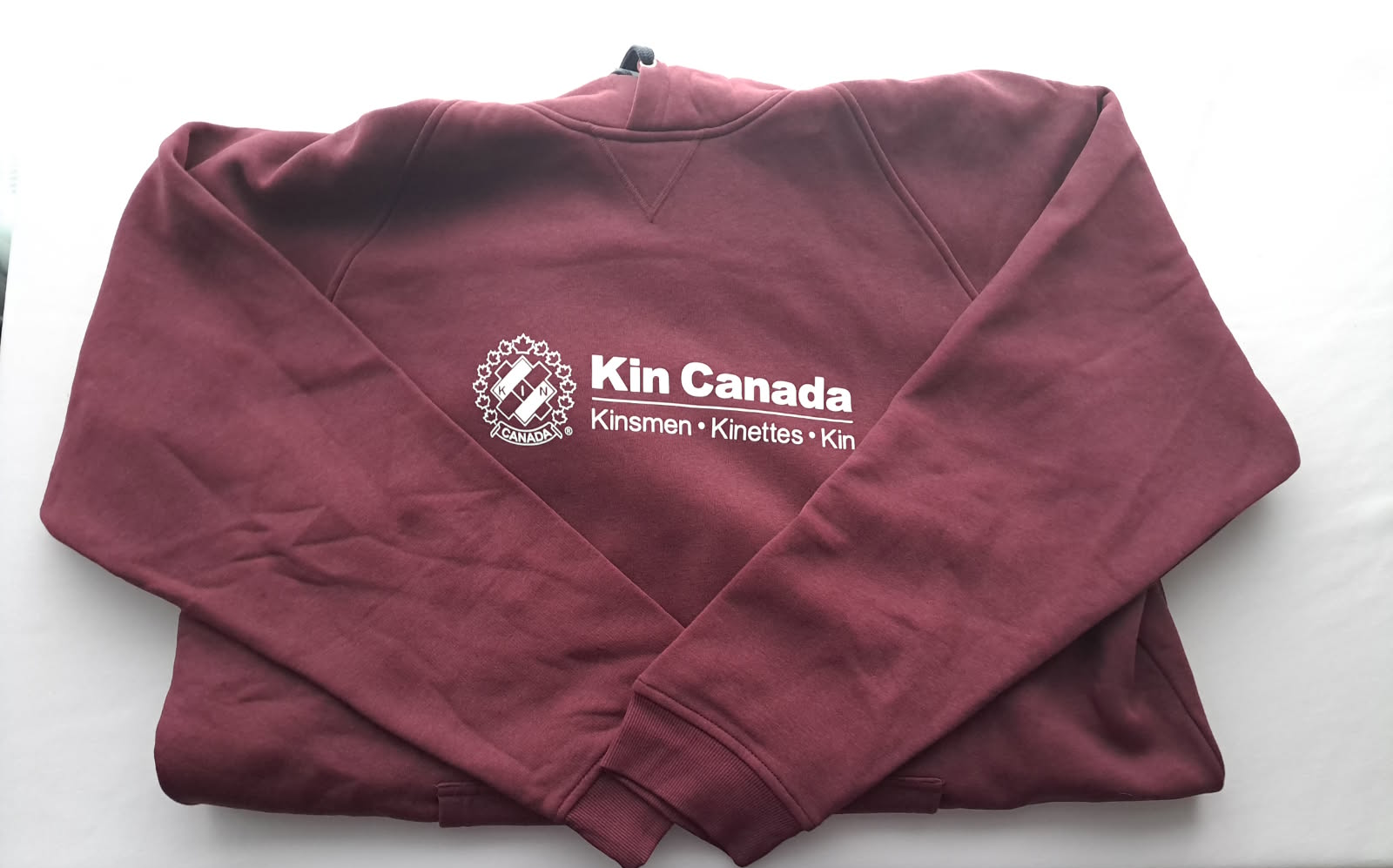 Canada Map Hoodie in Cardinal Heather