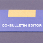 Co-Bulletin Editor Attachment