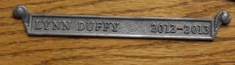 Bronze Cast Name Plate