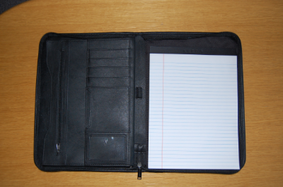 Padfolio Inside